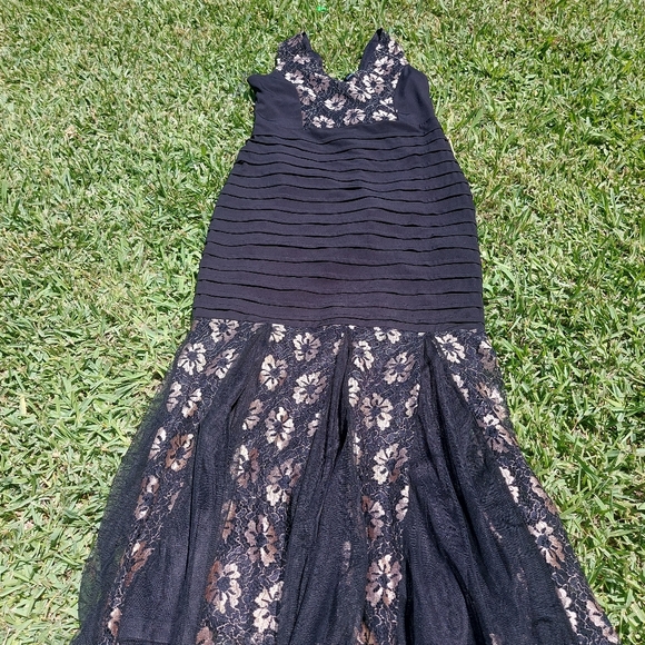 candalite dress black and gold Black & Gold Embroidered Corset Gown with Cape – VALDRIN SAHITI main image 1